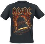 Футболка AC/DC Hells Bells Burning, черный - фото