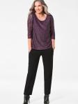 Goldner Блузка в цвете Berry - фото 3