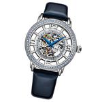 Часы женские Stuhrling Original, серебряный/синий - фото 2