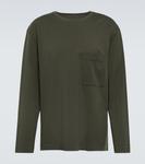 Хлопковый топ Lemaire, зеленый - фото