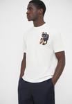 Футболка PS Paul Smith CASUAL FIT CAT UNISEX, Off White/Off-White - фото 4