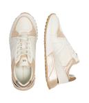 Кроссовки кожаные Michael Kors Jaime, бежевый - фото 4