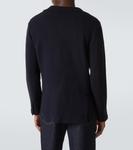 Кардиган Mr Poole из шерсти и кашемира Arch4, темно-синий - фото 4