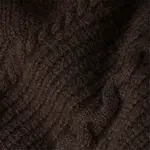 Свитер G-Star Cable Double Collar, коричневый - фото 7