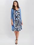 Комплект куртка и платье Tatum Print Gina Bacconi, Blue/Multi - фото 3