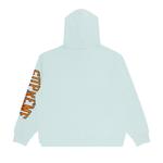 Толстовка с капюшоном и рукавами Supreme, цвет Бледно-синий - фото 2