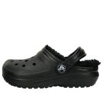 Кроссовки kids classic lined clogs 'black' Crocs, черный - фото
