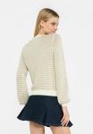 Кардиган LIU JO Cardigan, Beige/White - фото 3