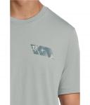 Футболка RVCA Va Blur Fill Short Sleeve, цвет Lead - фото 4