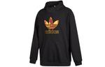 Толстовка Men's adidas originals Cny Logo Pattern Pullover Black, черный - фото 3