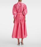 Платье-рубашка с поясом и сборками Maple Rebecca Vallance, Bubblegum - фото 3