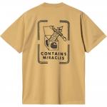 Футболка S/S Stamp Carhartt WIP, хаки - фото