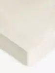 Простыня на резинке John Lewis Crisp & Fresh 400 Thread Count Egyptian Cotton, кремовый - фото