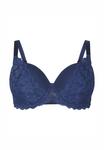 Бюстгальтер на косточках Devoted By Zizzi, темно-синий - фото 4