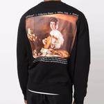 Толстовка men's fw21 arrow pattern loose fit black Off-White, черный - фото 3