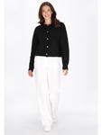 Женский кардиган черного цвета usha WHITE LABEL - фото 2