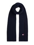 Шарф Tommy Jeans Heritage, темно-синий - фото