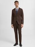 Пиджак Paris Super Slim Fit Mango, Medium Brown - фото 2
