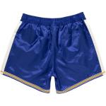 Вышитый логотип Полосатые шорты HUMAN MADE, синий - фото 5