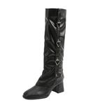 Сапоги женские JIUXINGDAO, Black - фото