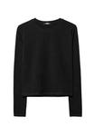 Топ Stradivarius ROUND NECK, Black - фото 5