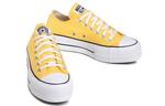 Кеды Converse Chuck Taylor All Star Lift Ox 'Yellow White' Women's - фото 4