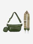 Сумка через плечо SevaBags, оливковый - фото 2