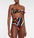 Верх бикини с принтом PUCCI, разноцветный - фото 2