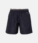 Технические шорты Miu Miu, Blu - фото