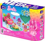 Набор конструкторов Mega Barbie Color Reveal Cabriolet, 66 деталей Mega Bloks - фото 8