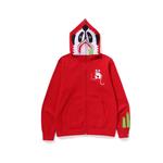 Bape Panda худи с молнией женское A BATHING APE, черный - фото 5