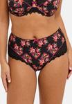 Брифы Sans Complexe Briefs, Bouquets Noir Rose/Black - фото