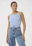 Топ CARNA Kaffe, светло-голубой - фото