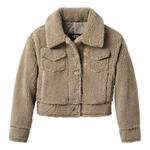 Куртка (WMNS) UGG Frankie Short Trucker Jacket 'Cobblestone' - фото