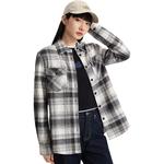 Lee Женская рубашка темно-серого цвета - фото 4