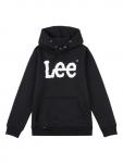 Толстовка обычного кроя Lee, черный - фото
