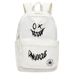 Converse Полиэстеровый рюкзак обычный унисекс белый, Demon Ghost Face - фото