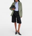 Фламенко маленькая кожаная клатч Loewe, черный - фото 5