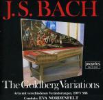 CD диск Bach, J.S. / Nordenfelt: Goldberg Variations - фото