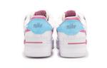 Кроссовки Nike Air Force 1 Skateboard Shoes Women's Low-Top Blue Pink - фото 3