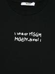 MSGM Kids футболка из джерси, черный - фото 3