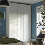 Гардероб PAX/GULLABERG IKEA, 150x60x236 см, белый - фото 3