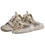 Женские сабо Balenciaga 3XL Closed Toe, бежевый - фото 3