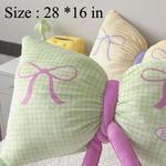 NICO×ASH Подушка NICO×ASH с бантом Blue - фото 3