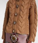 Кардиган с декоративными элементами для портрета La DoubleJ, Brown - фото 5