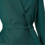 Макс Мара приталенный блейзер MaxMara, зеленый - фото 6