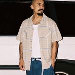 Рубашка унисекс UNDEFEATED, синий - фото 11