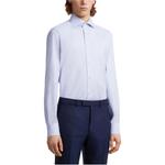 Джемперовая рубашка Zzegna, синий - фото 3