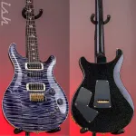 PRS Modern Eagle 10-Top Aurora Borealis с задней декой Rainbow Hollowflake - фото