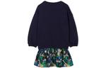 Детское платье KENZO, темно-синий - фото 4